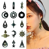 Resin Mold Earring Pendant Jewelry Casting Silicone Molds