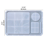 Epoxy Resin Rolling Pallet Mold for Home Decoration Jewelry