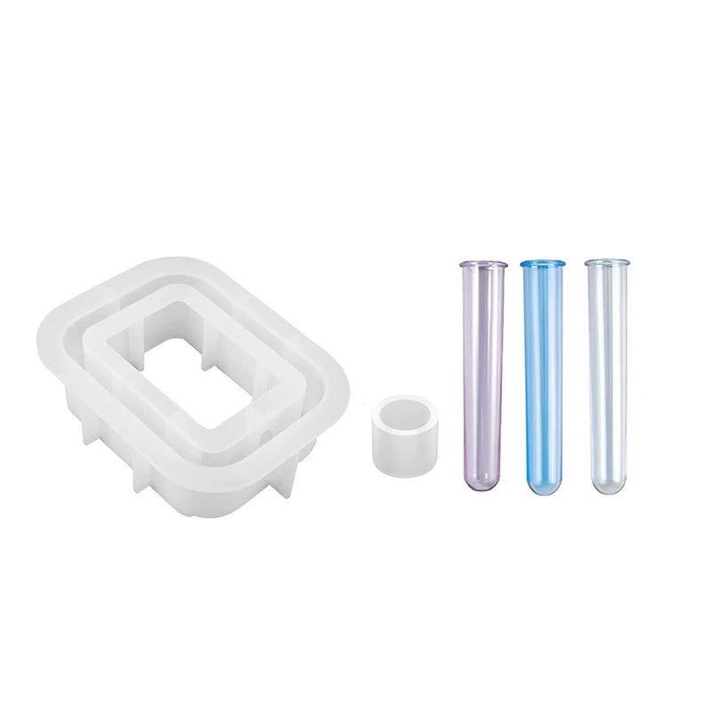 Plant Propagation Station Silicone Mold, Epoxy Resin Vase Mold