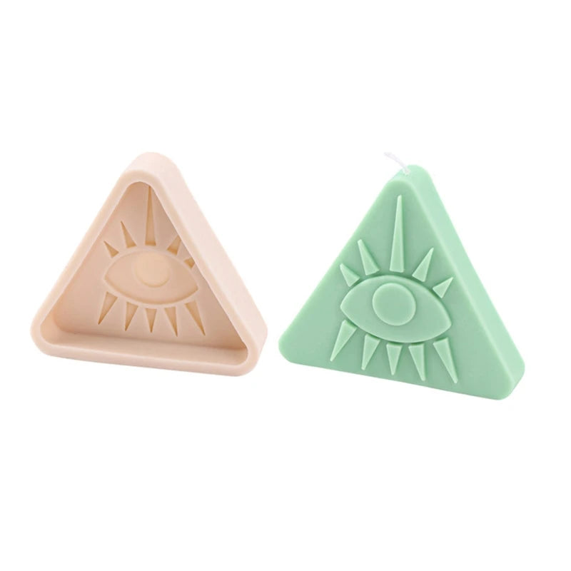 Silicone All-Seeing Eye Candle Soap Mold