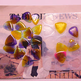 Silicone Guitar Picks Box Plectrums Mold Craft Tools