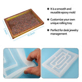Large Rectangle Rolling Tray Mold for Epoxy Resin