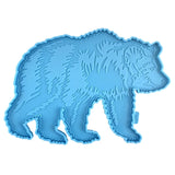Bear Shape Silicone Resin Mold for Wall Decor