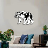 Bear Shaped Silicone Resin Mold for Wall Decor