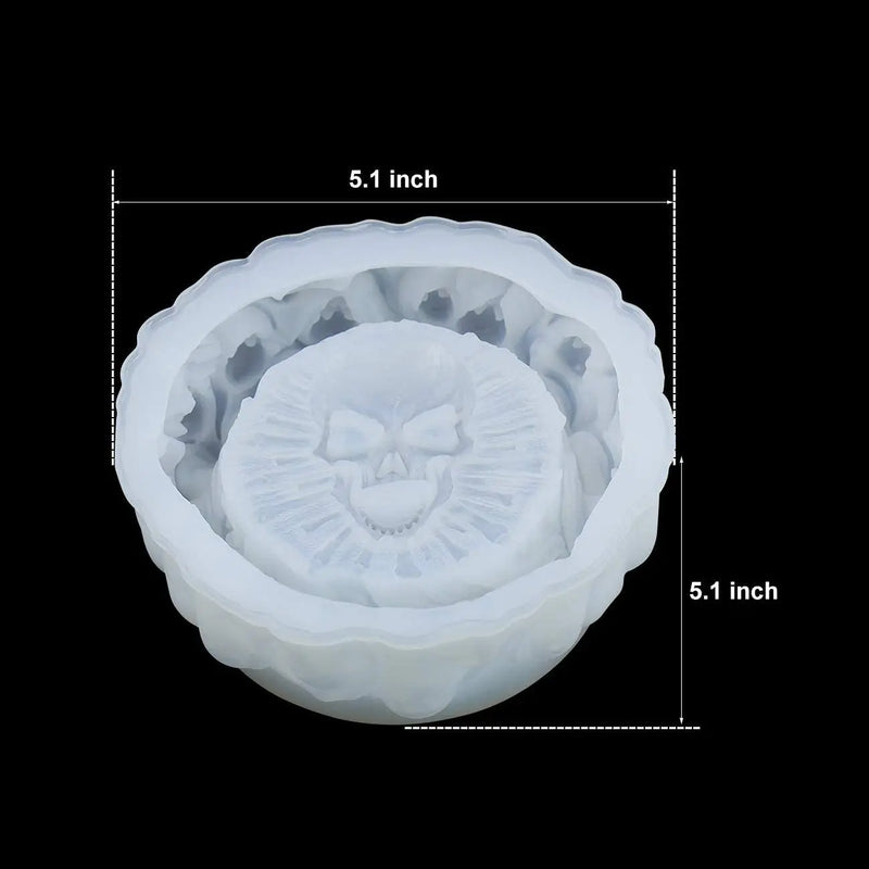 Skull Resin Mold Silicone for DIY Craft
