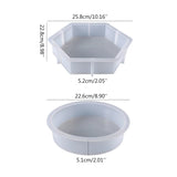 Resin Mold for Photo Frame, Picture Frame Molds Hexagon Cylinder DIY