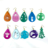 Silicone Resin Jewelry Molds for Earrings Pendants Bracelets