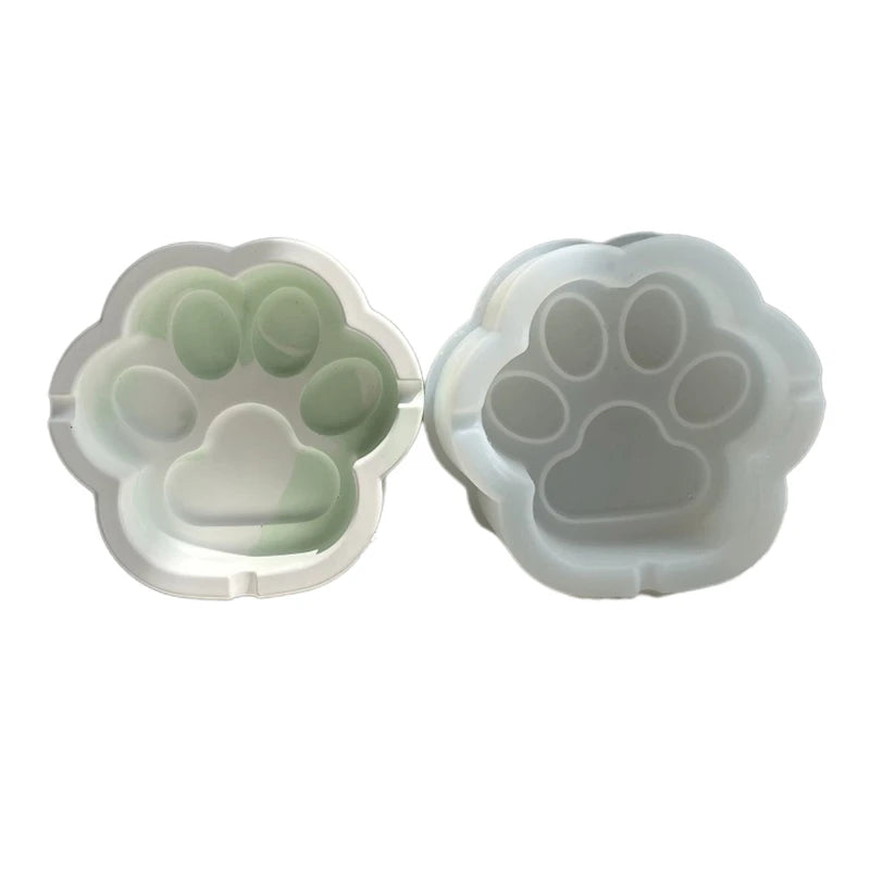 Silicone Mold Cat Claw Ashtray Resin Casting Home Decor
