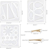 Hair Pin Resin Molds DIY Casting Kit