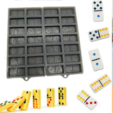 Silicone Domino Game Molds 28 Cavities Personalized Chocolate Candy Fondant DIY
