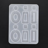 Bohemian Drop Dangle Resin Earring Molds - Silicone Jewelry Molds