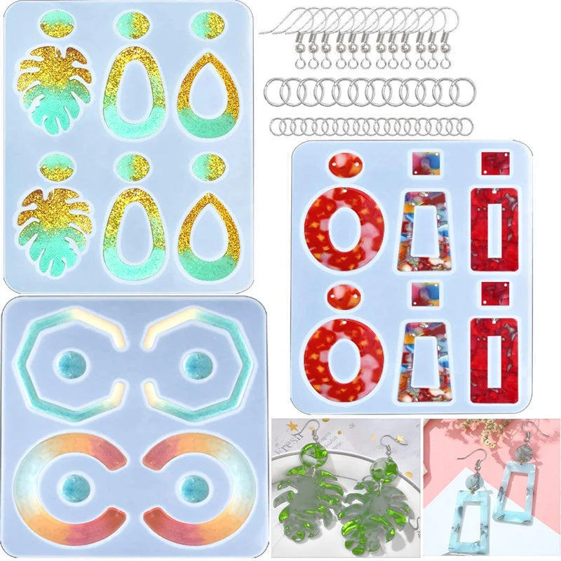 Resin Earring Molds Bohemian Style