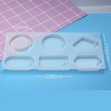 Silicone Resin Pendant Molds DIY Jewelry Clay Tools