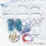 Silicone Resin Pendant Molds DIY Jewelry Clay Tools