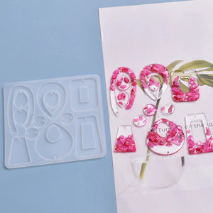 Jewelry Rings Silicone Casting Molds DIY Rings Shape Silicone Epoxy Mold