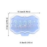 Resin Molds Keychain Pendant Silicone Mold DIY Jewelry Decoration