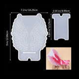 Large Wings Resin Phone Stand Mold
