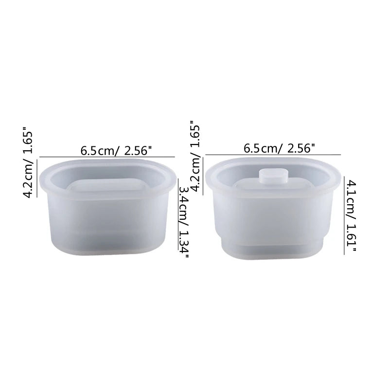 Silicone Molds for Resin Earbuds Case DIY Craft