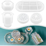 Large Hexagon Jar and Spice Grinder Mills Epoxy Casting Silicone Mould