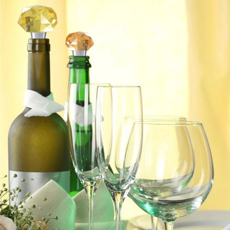 Gem Shape Wine Stopper Resin Molds