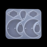 Moon Pendant Epoxy Mould Kit Silicone Resin Casting Wind-Bell Mold