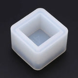 Square Flower Pot Epoxy Mould Storage Box Jewelry Craft Tools