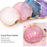 Resin Gel Polish Palette Display Board Holder Plate Manicure Tool