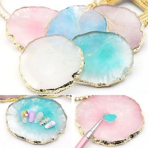 Resin Gel Polish Palette Display Board Holder Plate Manicure Tool