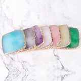 Resin Nail Palette Display Board Square Nail Palette Ring Earrings Tray