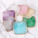 Resin Nail Palette Display Board Square Nail Palette Ring Earrings Tray