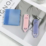 Pencil Shape Resin Notebook Mold Silicone Keychain Mould