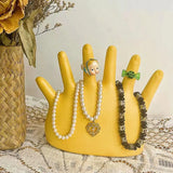 Resin Palm Ring Jewelry Rack Jewelry Display Props