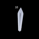 Silicone Quartz Crystal Epoxy Resin Pendant Molds for Jewelry Making