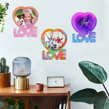 Heart Shape & Love Word Resin Molds for Epoxy Resin Crafts
