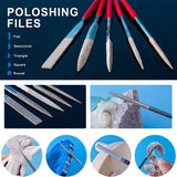Resin Polishing Kit 33Pc Sandpaper File Set for Epoxy Jewelry