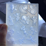 Silicone Angel Mold Epoxy Resin Mold Filler Quicksand Casting Filling Mold