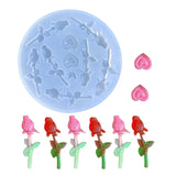 Silicone Christmas Tree Resin Shaker Filling Mold for Jewelry Making