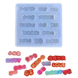 Silicone Christmas Tree Resin Shaker Filling Mold for Jewelry Making