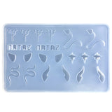 Silicone Demon Mold Resin Filler Quicksand Casting Mold for Jewelry Making
