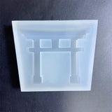 Resin Shaker Filling Mold Silicone Torii Epoxy Mold for Jewelry Making