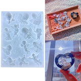 Resin Shaker Fillings Molds for Epoxy Resin Quicksand Casting