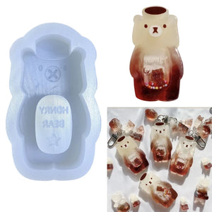 Resin Shaker Mold DIY Epoxy Silicone Mold for Pendant Crafts