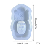 Resin Shaker Mold DIY Epoxy Silicone Mold for Pendant Crafts