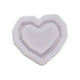 Heart Shape Resin Shaker Mold DIY Keychain Pendant Supplies