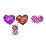 Heart Shape Resin Shaker Mold DIY Keychain Pendant Supplies