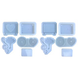 Heart Photo Frame Resin Mold - Record Player Table Ornaments