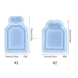 Reusable Silicone Resin Shaker Mold DIY Crafts Making