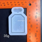 Reusable Silicone Resin Shaker Mold DIY Crafts Making
