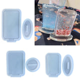 Resin Shaker Mold, Silicone Quicksand Mould for DIY Decorative Crafts