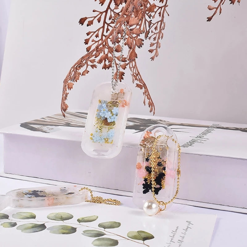 Silicone Resin Shaker Mold for Keychain Casting